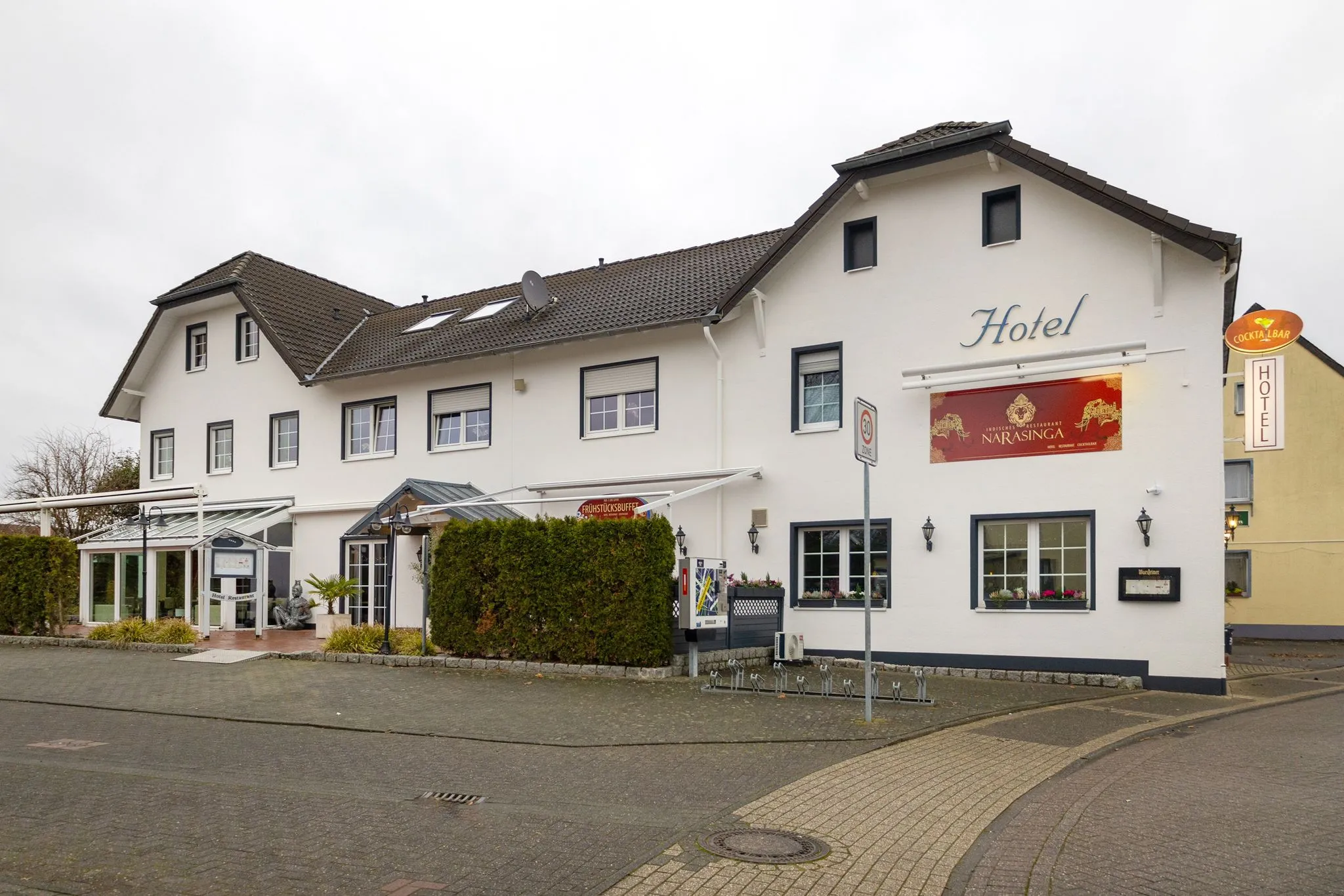 Hotel Innen von Restaurant Narasinga